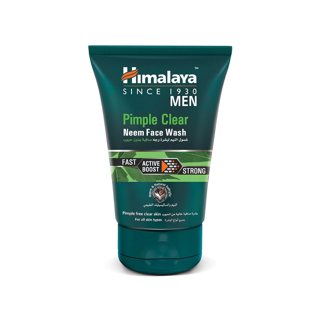 Himalaya Herbls Men Pimple Clear Neem Face Wash, 100ml