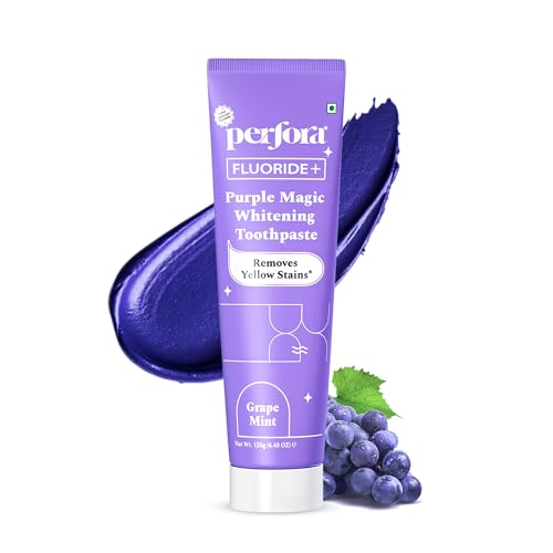 Perforacare Purple Whitening Toothpaste-125g Grape Mint