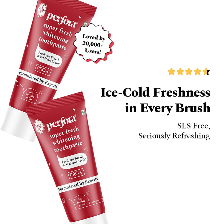 Perforacare Super Fresh Toothpaste 100gm (Pack of 1)