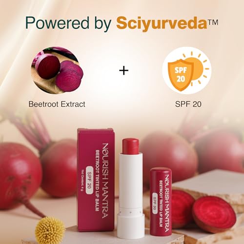Nourish Mantra Beetroot Tinted Lip Balm With Spf 20