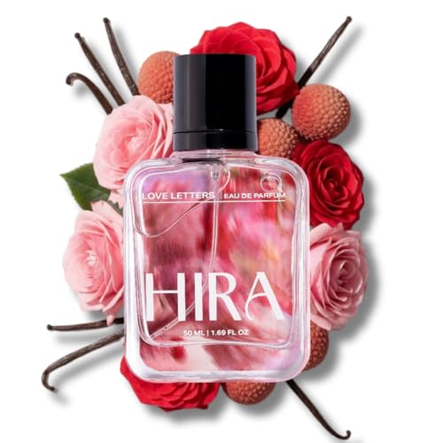 HIRA Love Letters Perfume for Woman | Warm Vanilla, Fruity & Floral Scent