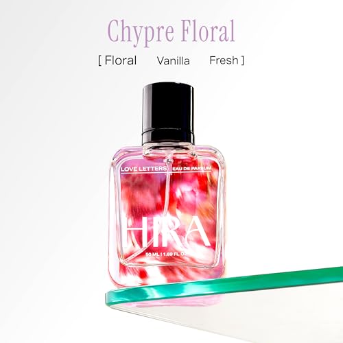 HIRA Love Letters Perfume for Woman | Warm Vanilla, Fruity & Floral Scent