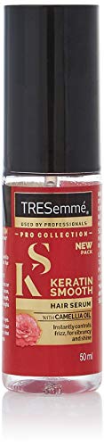 TRESemme Keratin Smooth Hair Serum with Argan Oil | Anti-Frizz Serum for Smooth, Shiny & Manageable Hair