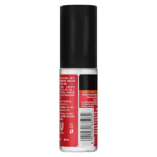 TRESemme Keratin Smooth Hair Serum with Argan Oil | Anti-Frizz Serum for Smooth, Shiny & Manageable Hair
