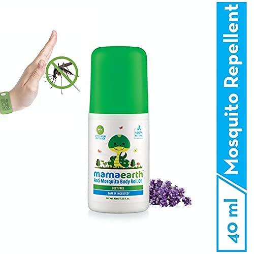 Mamaearth Anti Mosquito Body Roll On | Natural Ingredients | Toxin-Free | Skin Care