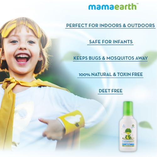 Mamaearth Anti Mosquito Fabric Roll On | Natural Ingredients | Toxin-Free | Skin Care