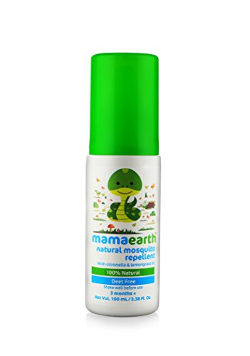 Mamaearth Natural Mosquito Repellent Spray | Natural Ingredients | Toxin-Free | Skin Care