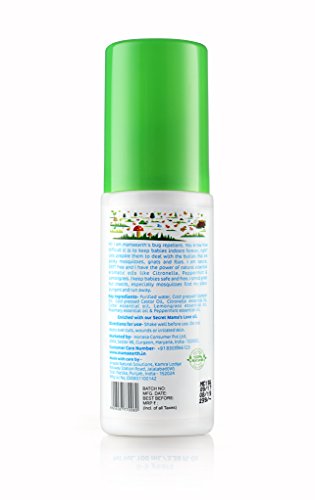 Mamaearth Natural Mosquito Repellent Spray | Natural Ingredients | Toxin-Free | Skin Care