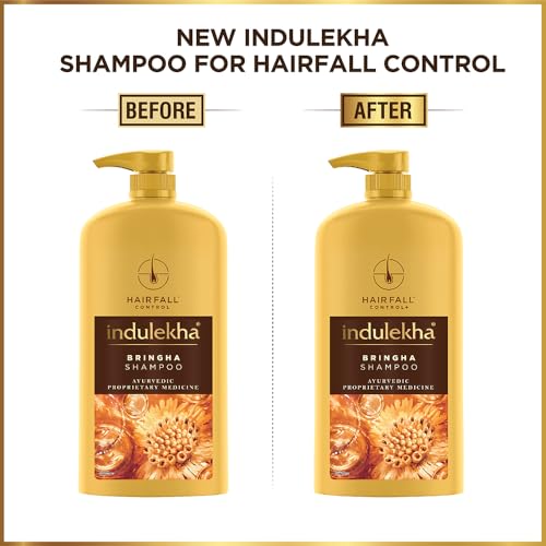 Indulekha Bringha Ayurvedic Anti-Hair Fall Shampoo for Hair Growth