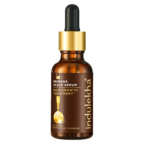 Indulekha Bringha Hair Growth Treatment Scalp Serum for Stronger, Fuller Hair