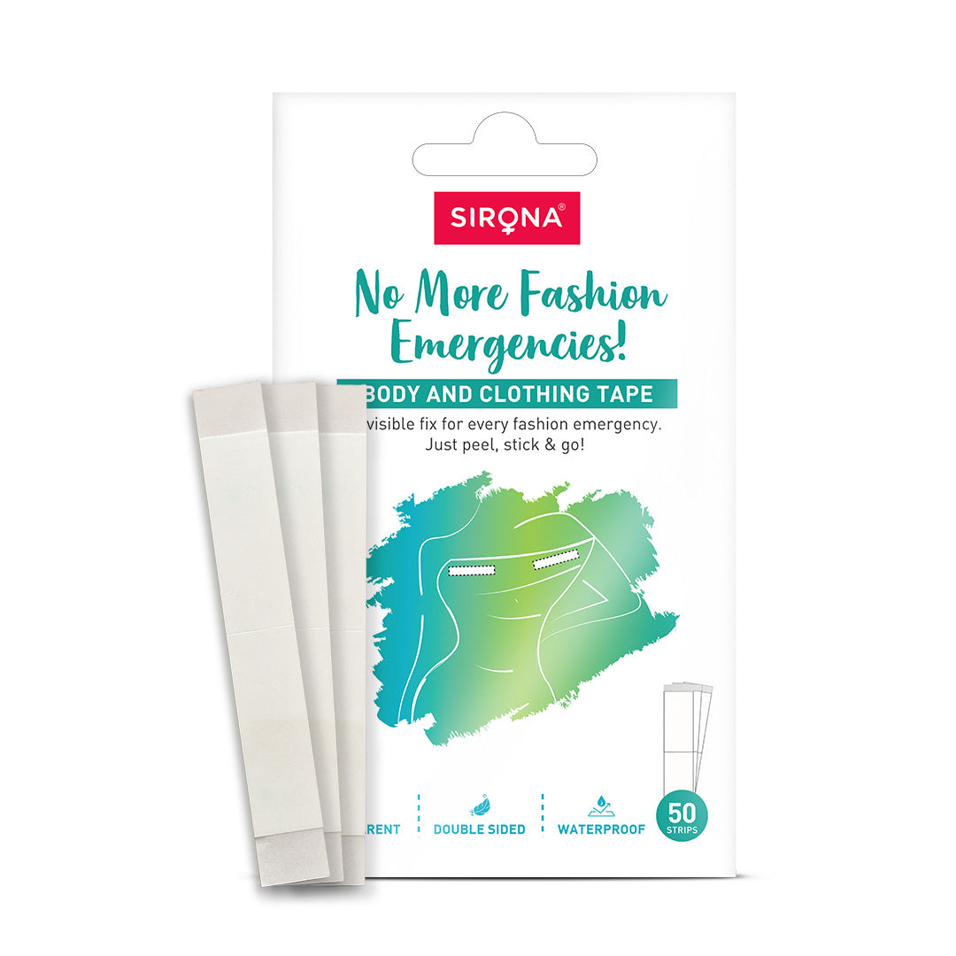 Sirona Clothing Tape (Pack Of 50) | Women Personal Care | Hygienic & Safe | Intimate Care
