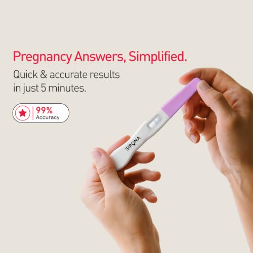Sirona Pregrx Midstream Pregnancy Test | Women Personal Care | Hygienic & Safe | Intimate Care