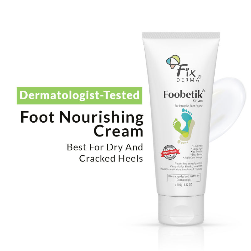 FIXDERMA Foobetik Foot Cream | Deep Moisturising | Cracked Heel Repair | Foot Care