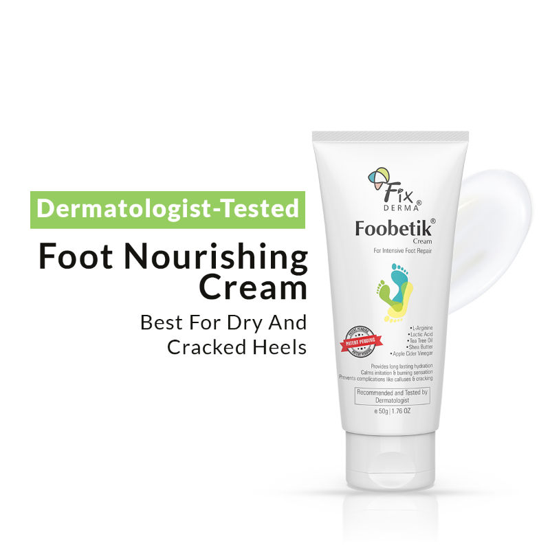 FIXDERMA Foobetik Foot Cream | Deep Moisturising | Cracked Heel Repair | Foot Care