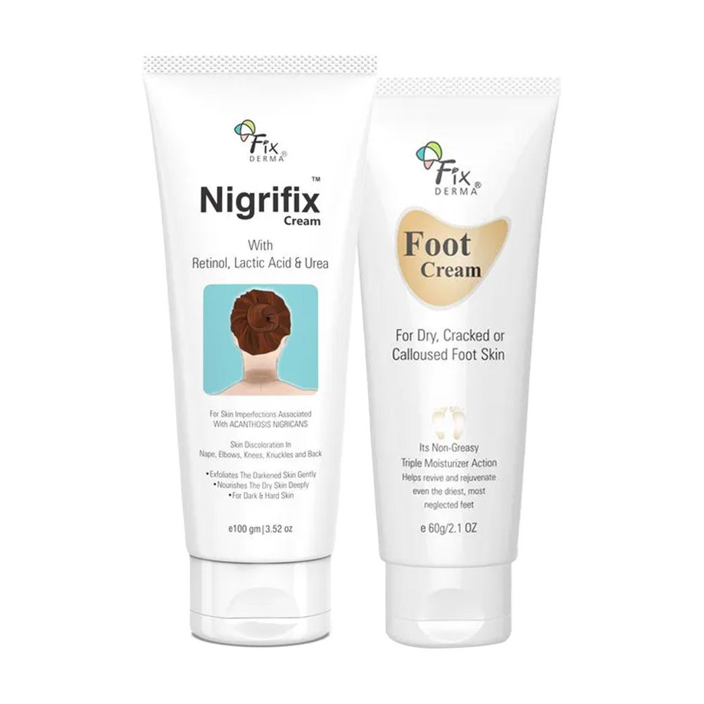 FIXDERMA Nigrifix Cream & Foot Cream | Deep Moisturising | Cracked Heel Repair | Foot Care