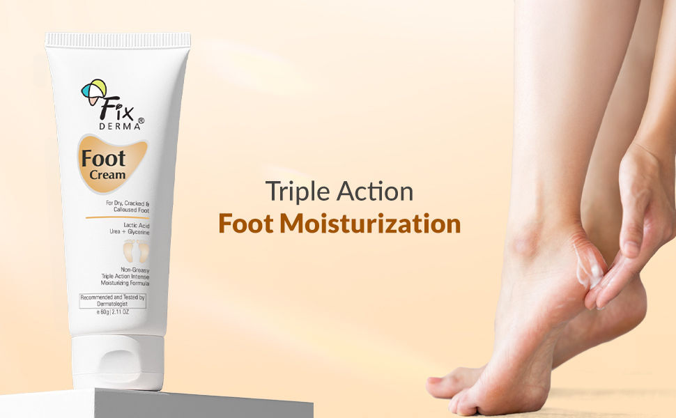 FIXDERMA Nigrifix Cream & Foot Cream | Deep Moisturising | Cracked Heel Repair | Foot Care
