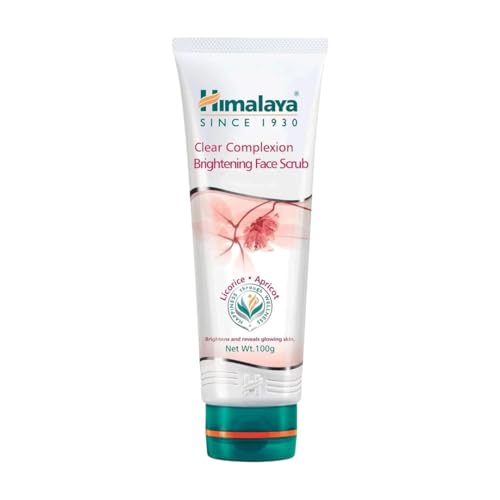 Himalaya Clear Complexion Brightening Mulethi Face Scrub | Gentle Exfoliation | Smooth Skin | Skin Care