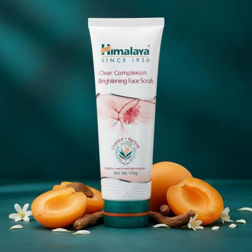 Himalaya Clear Complexion Brightening Mulethi Face Scrub | Gentle Exfoliation | Smooth Skin | Skin Care