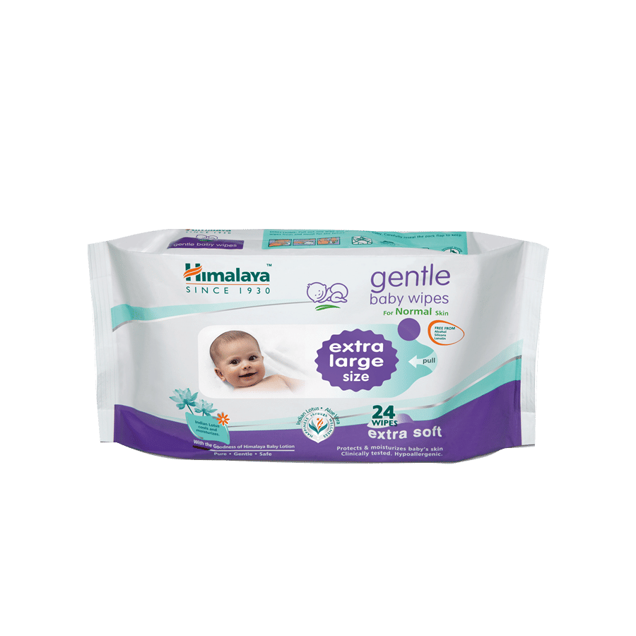 Himalaya Gentle Baby Wipes  Clinically Tested | Gentle & Safe | Baby Care