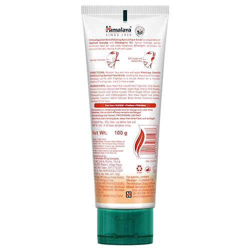 Himalaya Gentle Exfoliating Apricot Face Scrub | Gentle Exfoliation | Smooth Skin | Skin Care