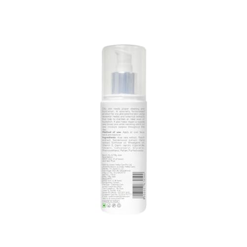 Jovees Aloe Vera Moisturising Lotion With Sandalwood | Oily, Sensitive Skin | Natural Ingredients | Herbal Formula