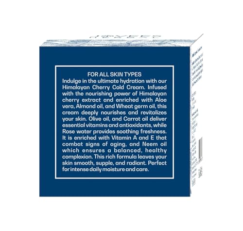 Jovees Himalayan Cherry Cold Cream | Natural Ingredients | Herbal Formula