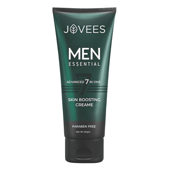 Jovees Men Advanced 7 In-1 Skin Boosting Creame | Brightens & Evens Skin | Natural Ingredients | Herbal Formula