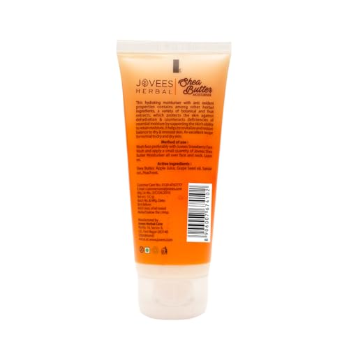 Jovees Shea Butter Moisturizer For Dry Skin | Natural Ingredients | Herbal Formula