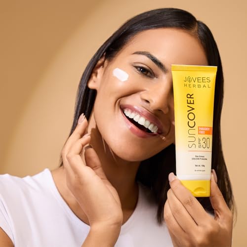 Jovees Sun Cover SPF 30 | UVA/UVB Protection | Sunscreen For Men & Women | Broad Spectrum | UVA/UVB Protection | SPF Protection