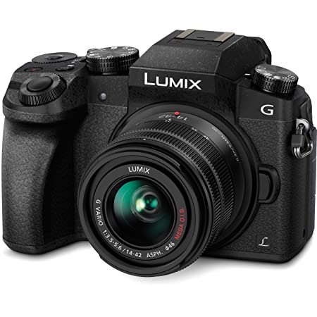 Panasonic LUMIX G7 1600 MP 4K Mirrorless Interchangeable Lens Camera Kit with 14-42 mm Lens