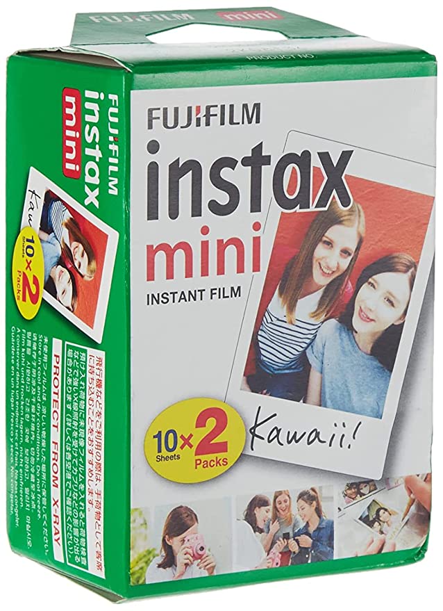 Fujifilm Instax Mini Single Pack 20 Sheets Instant Film for Fuji Instant Cameras