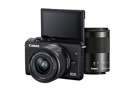 Canon EOS M200 Mirrorless Camera EF-M15-45mm