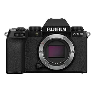 Fujifilm X-S10 Mirrorless Camera Body Only APS-C X-Trans CMOS 4 Sensor Face/Eye AF 4K/30P & FHD/240P