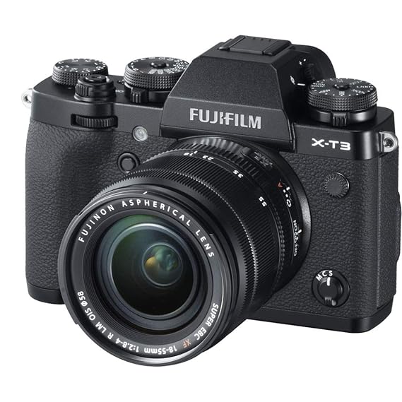 Fujifilm X-T3 261 MP Mirrorless Camera with XF 18-55 mm Lens APS-C X-Trans CMOS 4 Sensor