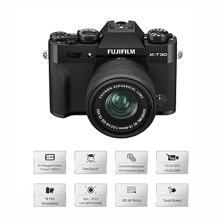 Fujifilm X-T30 II Body with 15-45mm Lens