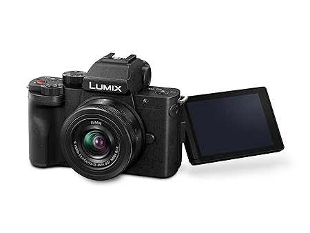 Panasonic Lumix G100 4K Mirrorless Camera With Bluetooth Tripod Grip 12-32mm Lens DC-G100VGW-K