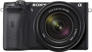 Sony Alpha ILCE 6600M 242 MP Mirrorless Digital SLR Camera with 18-135 mm Zoom Lens