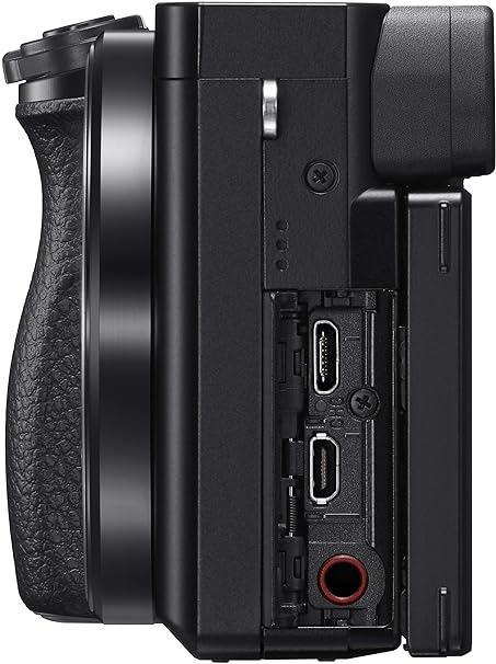 Sony Alpha ILCE-6100Y 242 MP Mirrorless Digital SLR Camera with 16-50 mm & 55-210 mm Zoom Lenses