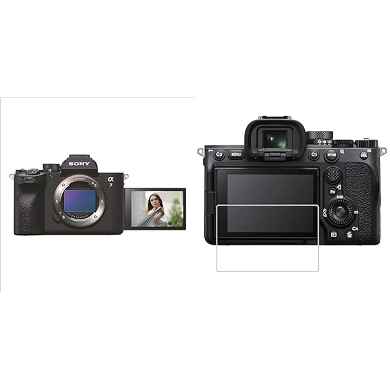 Sony Alpha ILCE-7M4 Full-Frame Hybrid Camera 33MP Interchangeable-Lens Mirrorless Camera Body with Temperd Glass