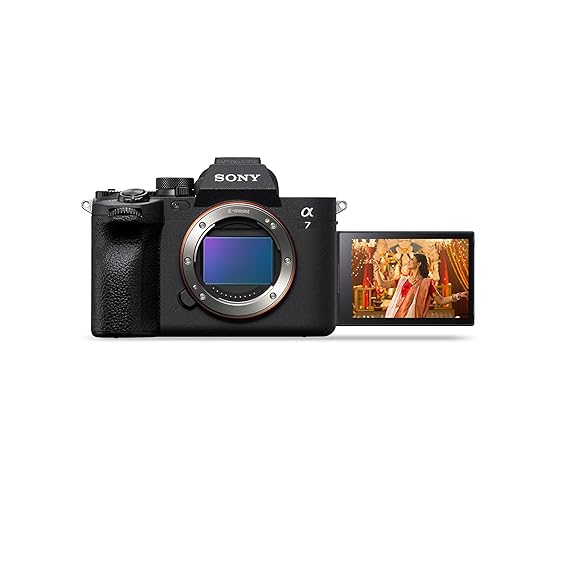 Sony Alpha ILCE-7M4 Full-Frame Hybrid Camera Body 33 MP 4K 60P Video Recording