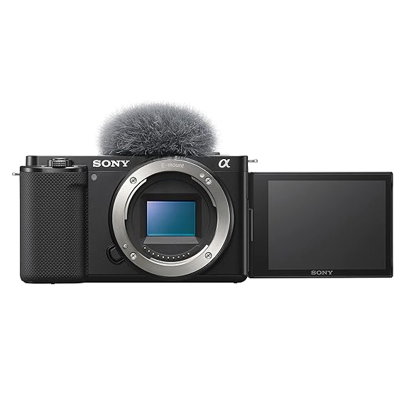 Sony Alpha ZV-E10 242 Mega Pixel Interchangeable-Lens Mirrorless vlog Camera Body Only
