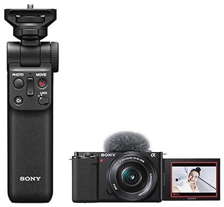 Sony Alpha ZV-E10L 242 Mega Pixel Interchangeable-Lens with 16-50mm Lens