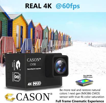 CASON CN50 4K 60fps HD 24MP Action Camera