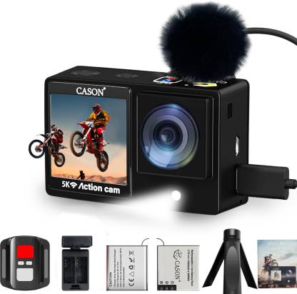 CASON CX11 5K Action Camera for Moto Vlogging