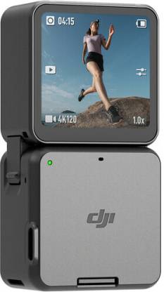 DJI Action 2 Dual Screen 12MP Action Camera Combo with Free Magnetic Protective Case