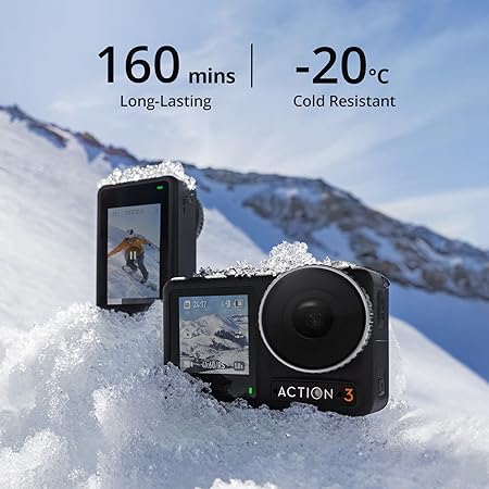DJI Osmo Action 3 Optical Zoom 4X Adventure Combo 4K Action Camera