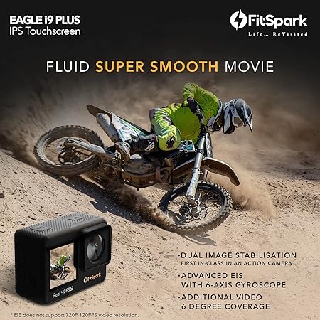 FitSpark Eagle i9 Plus Action Camera