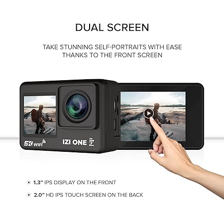 IZI ONE 5K 30FPS UHD 48MP Action Camera