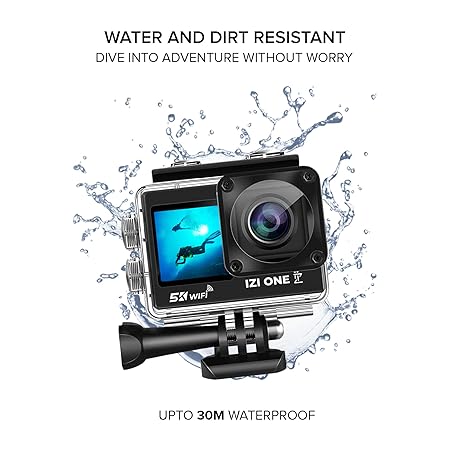 IZI ONE 5K 30FPS UHD 48MP Action Camera