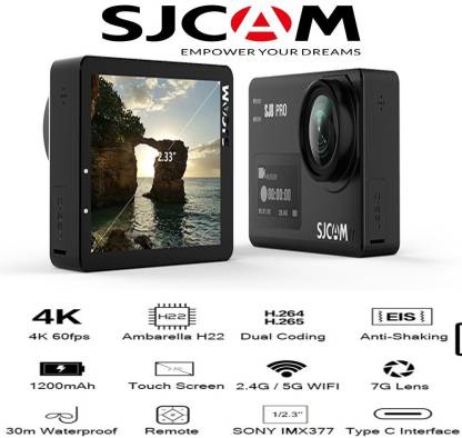 SJCAM SJ8 Pro 12 MP Touch Screen Action Camera